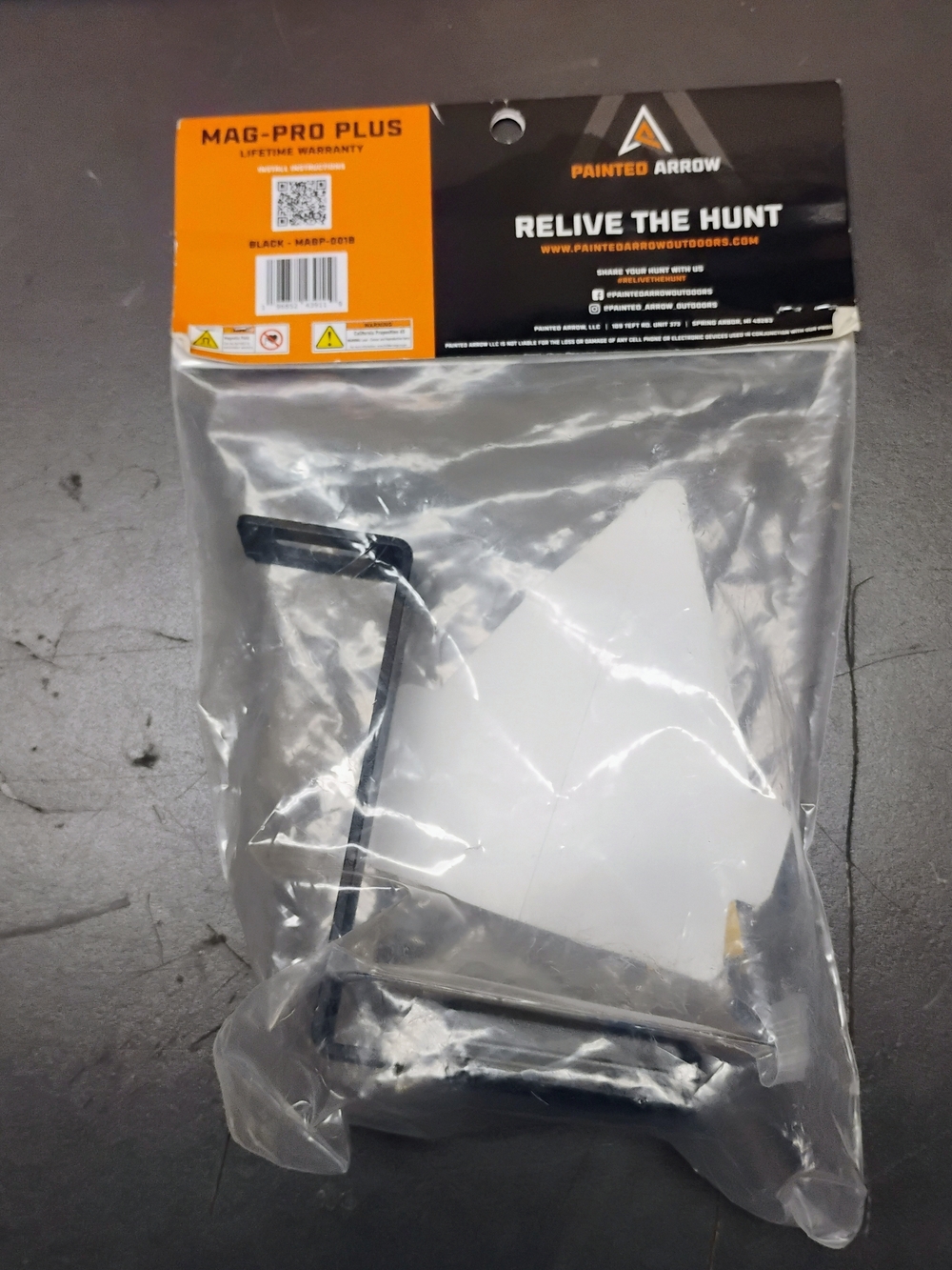 Mag-Pro Plus Compound Bow Magnetic Phone Mount - Black & Orange - Picture 2 of 2